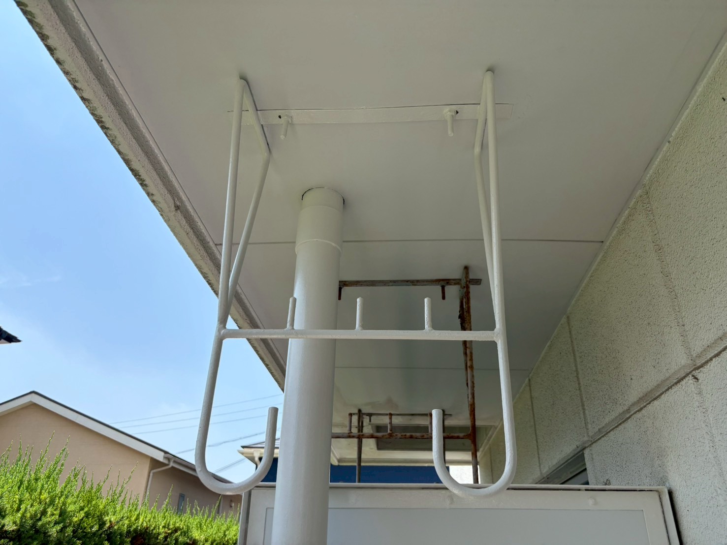 名古屋市にてマンション空室の鉄部塗装工事の施工後写真